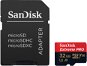 Pamäťová karta SanDisk micro SDHC 32 GB Extreme Pro A1 UHS-I (V30) + SD adaptér - Paměťová karta