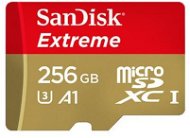 SanDisk MicroSDXC 256 GB Extreme Class 10 A1 UHS-I V30 + SD adaptér - Pamäťová karta
