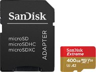 SanDisk MicroSDXC 400 GB Extreme A2 UHS-I (V30) + SD adaptér - Pamäťová karta