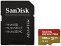SanDisk MicroSDXC 256GB Extreme Plus A2 UHS-I (V30) U3 + SD adapter - Memóriakártya