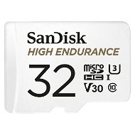 SanDisk microSDHC 32GB High Endurance Video U3 V30 + SD adaptér - Pamäťová karta