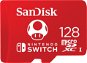 Memory Card SanDisk MicroSDXC 128GB Nintendo Switch UHS-I (V30) U3 - Paměťová karta