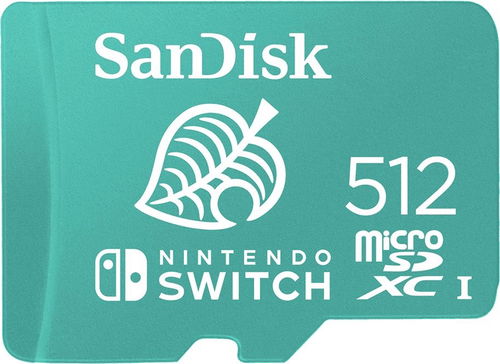 Sandisk MicroSDXC 512GB Nintendo Switch - Paměťová karta - Hlavní obrázek