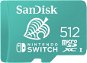 Paměťová karta Sandisk MicroSDXC 512GB Nintendo Switch - Paměťová karta
