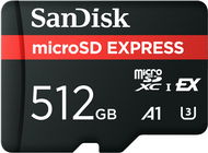 SanDisk MicroSD Express 512GB (NVMe) - Paměťová karta
