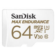 SanDisk microSDXC 64GB Max Endurance + SD Adapter - Memory Card