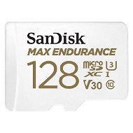 Pamäťová karta SanDisk microSDXC 128GB Max Endurance + SD adaptér - Paměťová karta