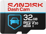 SANDISK MicroSDHC 32GB Dash Cam Card - Memory Card