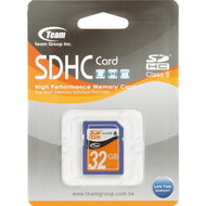 TEAM Secure Digital (SD) 32GB Turbo Class 6 - Memory Card