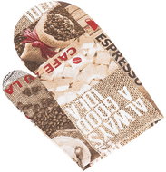 Bellatex Handkerchief Ema 28 × 18 cm 66/560, coffee bean - Oven Mitt