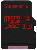 Kingston Micro SDHC / SDXC UHS-I U3 + SD Adapter - Memory Card