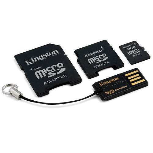 KINGSTON Micro Secure Digital (TransFlash) 2GB - Memory Card - Main image