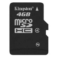  Kingston Micro SDHC 4GB Class 10  - Memory Card