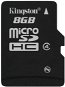 Kingston Micro SDHC 8GB Class 4 - Memory Card