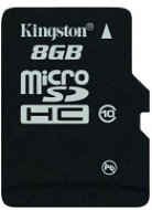 Kingston MicroSDHC 8GB Class 10 - Memóriakártya