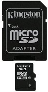 Kingston Micro 8GB SDHC Class 10 + SD-Adapter - Speicherkarte