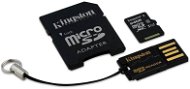 Kingston Micro SDXC 64 GB Class 10 UHS-I + SD adapter és USB olvasó - Memóriakártya