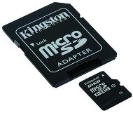 Kingston microSDHC 16 GB Class 10 UHS-I + SD-Adapter - Speicherkarte