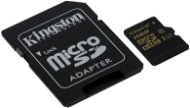 Speicherkarte Kingston MicroSDHC 16 GB UHS-I U3 + SD-Adapter - Speicherkarte