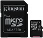Kingston MicroSDXC 64GB UHS-I U1 + SD adaptér - Pamäťová karta