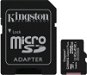 Pamäťová karta Kingston Canvas Select Plus micro SDXC 256GB Class 10 UHS-I + SD adaptér - Paměťová karta