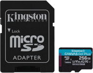 Kingston Canvas Go! Plus microSDXC 256GB + SD Adapter - Memory Card