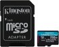 Pamäťová karta Kingston Canvas Go! Plus microSDXC 256GB + SD adaptér - Paměťová karta