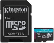 Kingston microSDXC Canvas Go Plus Gen4 128GB - Paměťová karta