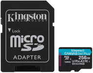 Kingston microSDXC Canvas Go Plus Gen4 256GB - Paměťová karta