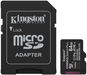 Kingston MicroSDXC 64GB Canvas Select Plus Gen 3 + SD adaptér - Paměťová karta