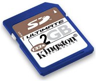 Kingston Secure Digital 2GB Ultimate Card 120x - Memory Card