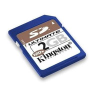 Kingston Secure Digital 2GB High Speed 120x - Memory Card