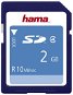 Paměťová karta HAMA SD 2GB Class 4 - Paměťová karta