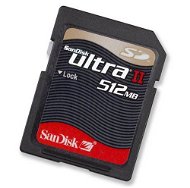 SanDisk Secure Digital 512MB Ultra II 60x - Memory Card
