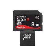 SanDisk Ultra Plus USB Secure Digital 8GB - Memory Card