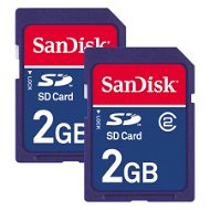 SanDisk SD 2GB Duo Pack - Pamäťová karta