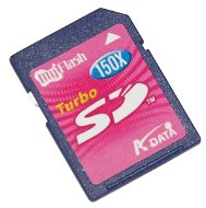 ADATA Secure Digital 256MB HiSpeed 150x - Memory Card