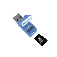 ADATA Micro Secure Digital 4GB Turbo SDHC + USB čtečka - Paměťová karta