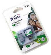 Paměťová karta ADATA Secure Digital Duo 1GB HiSpeed 150x - Speicherkarte