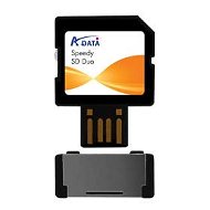 ADATA Secure Digital Duo 1GB Speedy, možnost přímého připojení do USB portu bez čtečky! - Memory Card