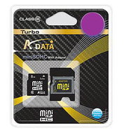 Paměťová karta Mini Secure Digital ADATA 4GB - Memory Card