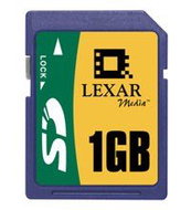 LEXAR Secure Digital 1GB - Memory Card