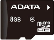 ADATA Micro SDHC 8GB Class 4 + OTG mikro čítačka - Pamäťová karta