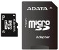 ADATA Micro SDHC 8GB Class 10 + SD adapter - Speicherkarte