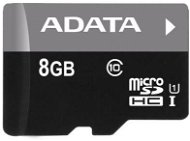 ADATA Micro SDHC 8GB UHS-I Class 10 + OTG olvasó - Memóriakártya