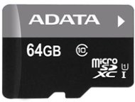 ADATA MicroSDXC 64 GB UHS-I Class 10 + OTG-Speicherkartenleser - Speicherkarte