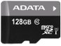 ADATA Premier Micro SDXC 128GB UHS-I + SD adaptér - Pamäťová karta