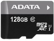 ADATA Premier Micro SDXC UHS-I 128 GB Memóriakártya + SD adapter - Memóriakártya