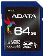 ADATA Premier Pro SDXC UHS-I U3 64 GB memóriakártya - Memóriakártya