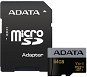 ADATA Premier Pro V30S micro SDXC 64GB UHS-I U3 + SD adapter - Memory Card